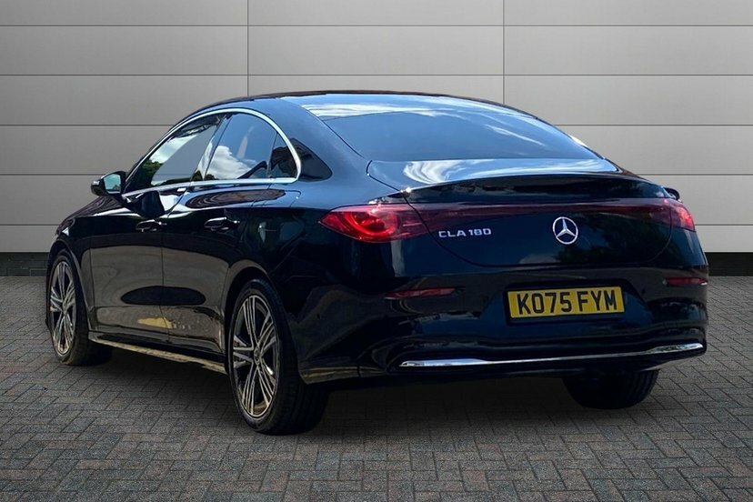 Mercedes-Benz CLA Class 1.5 Cla180h Hybrid Sport Executive Saloon Pe Black #2