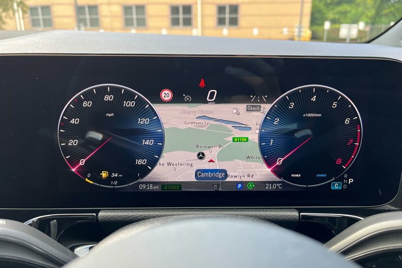 Mercedes-Benz GLA Class Gla200h Mhev Amg Line Executive KP75SXB Black #6