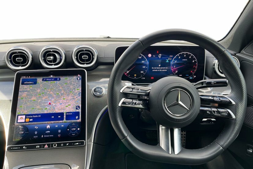 Mercedes-Benz C Class 2.0 C300h Mhev Amg Line Premium Saloon Petro Black #7