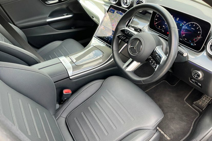 Mercedes-Benz C Class 2.0 C300h Mhev Amg Line Premium Saloon Petro Black #5