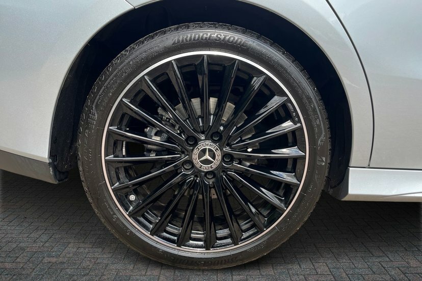 Mercedes-Benz CLA Class Cla220d Amg Line Premium Plus Coupe KO25YZC Silver #4