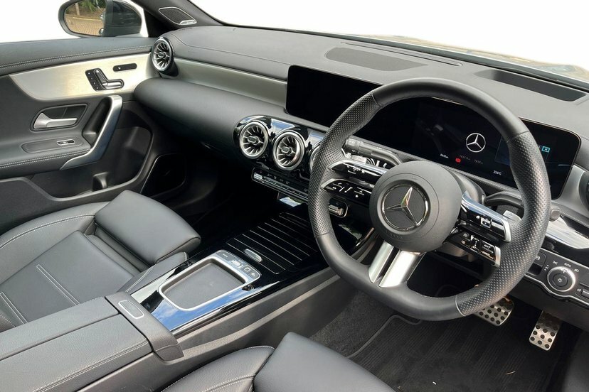 Mercedes-Benz CLA Class Cla220d Amg Line Premium Plus Coupe KO25YZC Silver #5