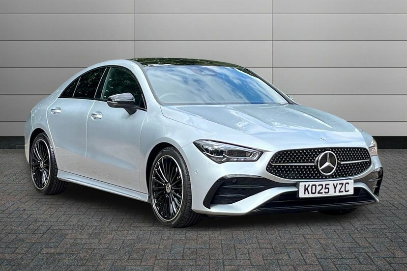 Mercedes-Benz CLA Class Cla220d Amg Line Premium Plus Coupe Silver