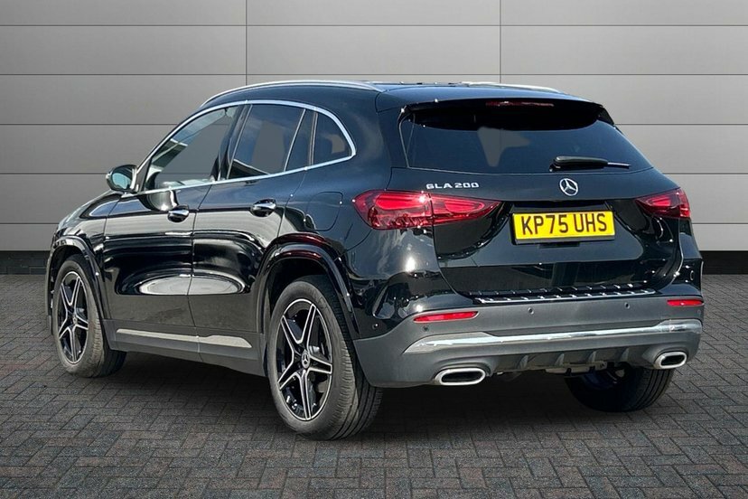 Mercedes-Benz GLA Class 1.3 Gla200h Mhev Amg Line Executive Suv Petr KP75UHS Black #2