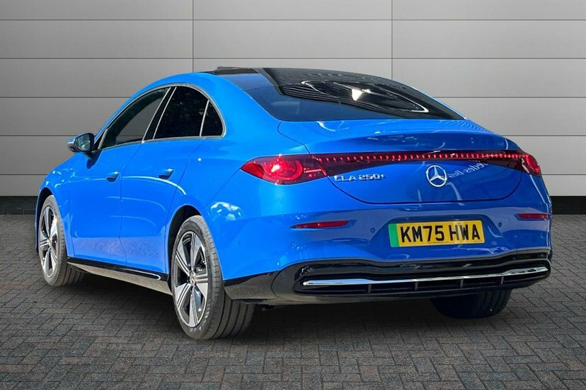 Mercedes-Benz CLA Class Cla250 85Kwh Sport Edition Saloon KM75HWA Blue #2
