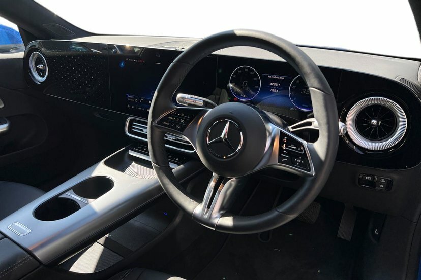 Mercedes-Benz CLA Class Cla250 85Kwh Sport Edition Saloon KM75HWA Blue #5