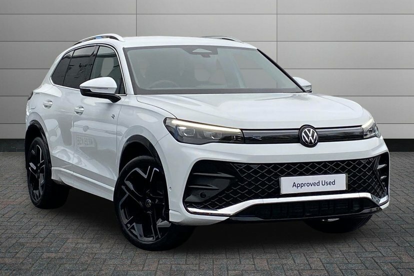 Volkswagen Tiguan 1.5 Etsi Mhev R-line Suv Hybrid Dsg 15 White