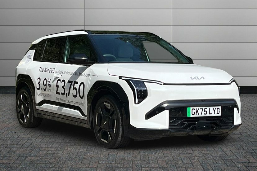 Kia EV3 81.4Kwh Gt-line S Suv 201 Bhp White