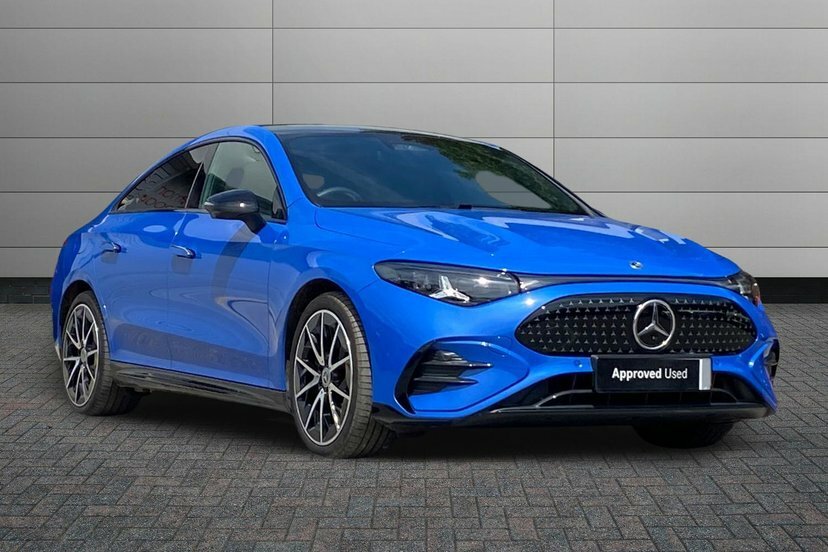 Mercedes-Benz CLA Class Cla250 85Kwh Amg Line Premium Edition Saloon Blue