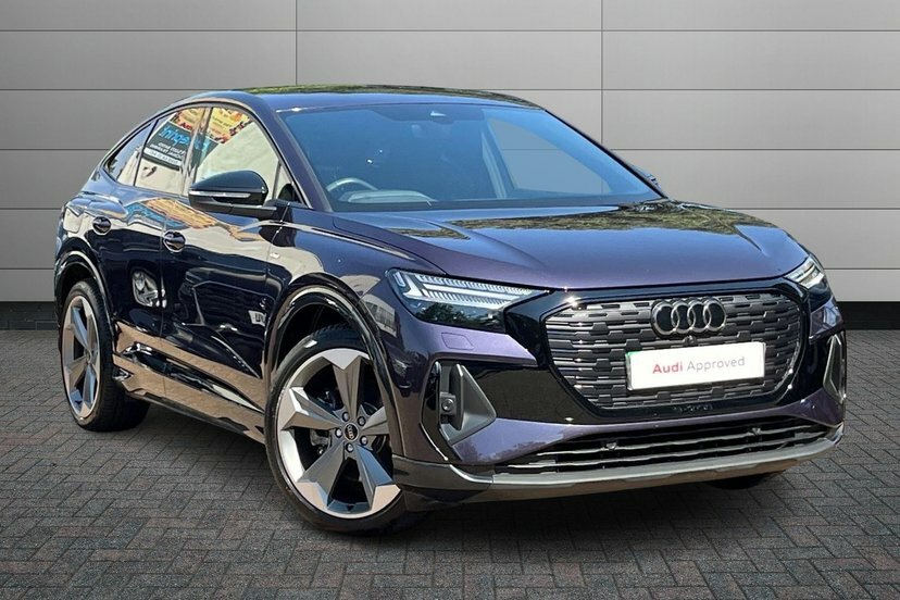 Audi Q4 E Tron 45 Black Edition Sportback 82Kwh Grey