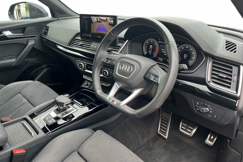 Audi Q5 2.0 Tdi 40 Black Edition Sportback S Tr EY74ZJN Blue #6