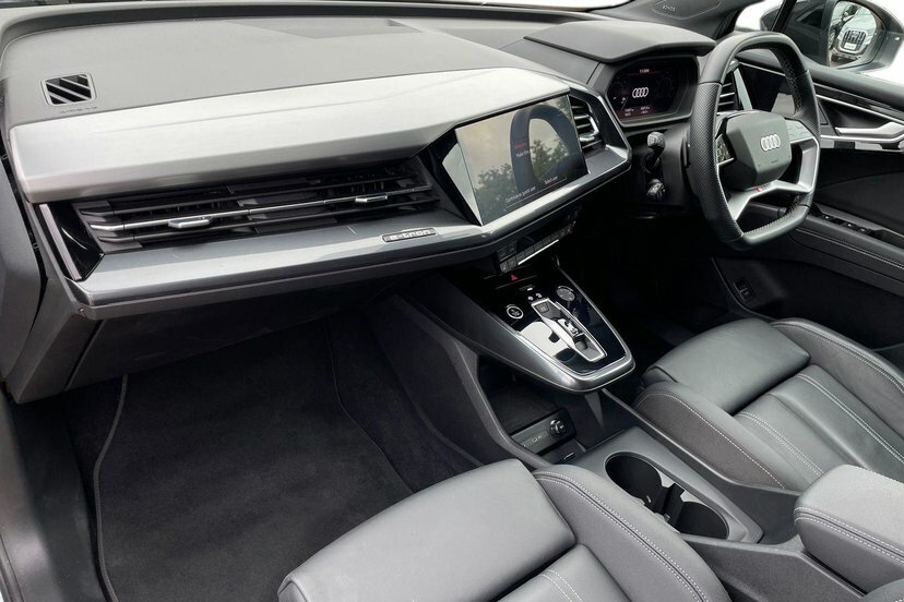 Audi Q4 E Tron 55 Black Edition Suv Quattro 82K Silver #2