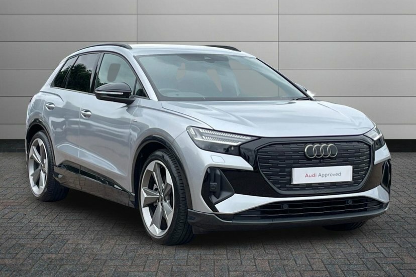 Audi Q4 E Tron 55 Black Edition Suv Quattro 82K Silver