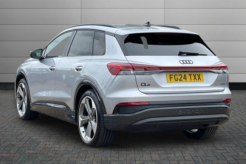 Audi Q4 E Tron 55 Black Edition Suv Quattro 82K Silver #3