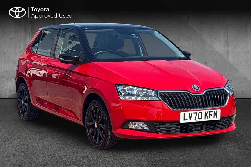 Skoda Fabia 1.0 Tsi Se L Hatchback 95 Ps Red
