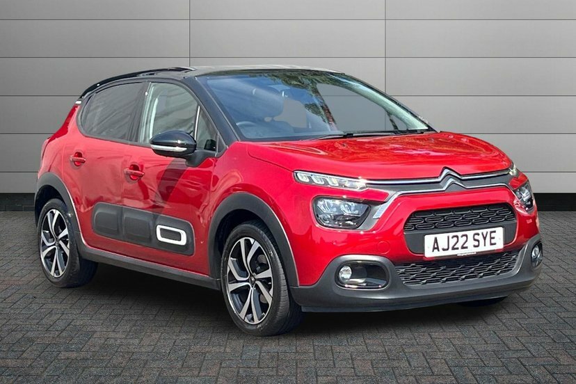 Citroen C3 1.2 Puretech Shine Plus Hatchback Eat6 Red