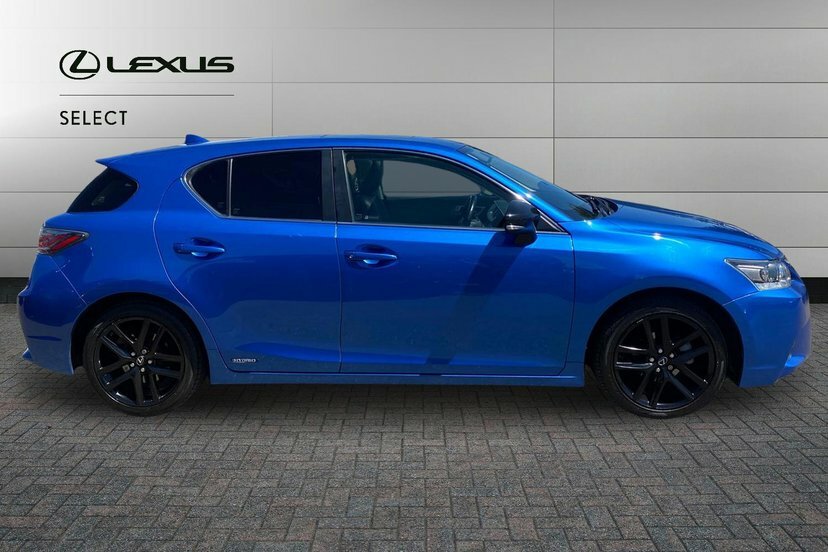Lexus CT 1.8 200H Sport Hatchback Hybrid Cvt 13 Blue #4