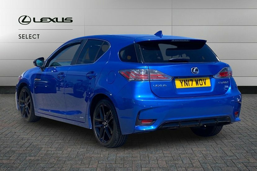 Lexus CT 1.8 200H Sport Hatchback Hybrid Cvt 13 Blue #3