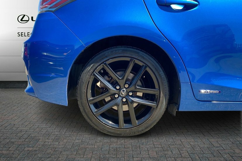 Lexus CT 1.8 200H Sport Hatchback Hybrid Cvt 13 Blue #5
