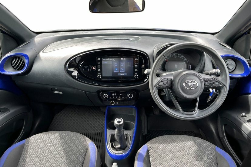 Toyota Aygo X 1.0 Vvt-i Edge Hatchback 72 Ps Blue #6