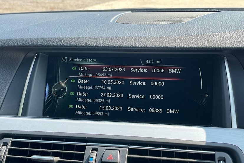 BMW 5 Series 520D M Sport Touring Grey #30
