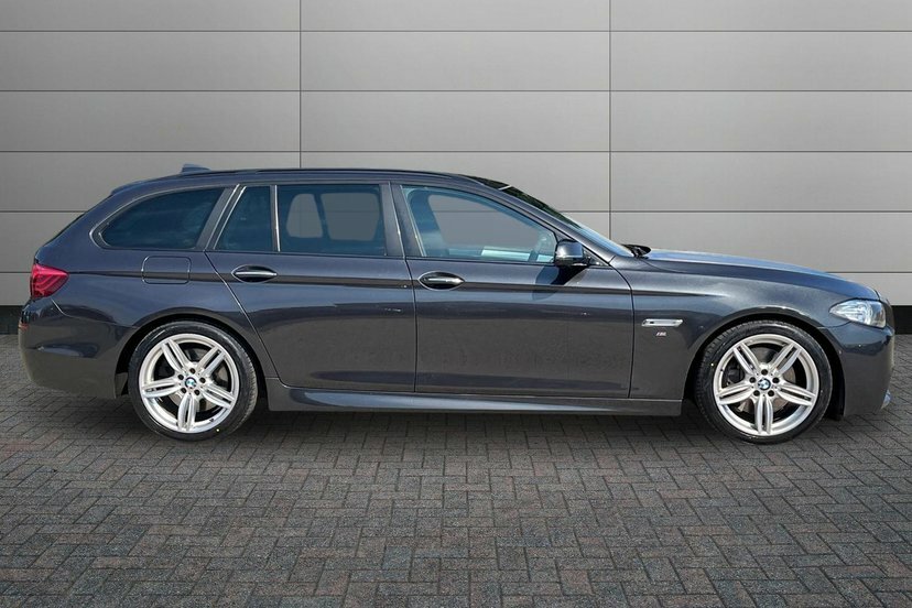 BMW 5 Series 3.0 535D M Sport Touring 313 Ps Grey #4