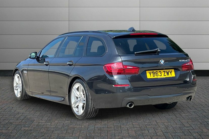 BMW 5 Series 3.0 535D M Sport Touring 313 Ps Grey #3