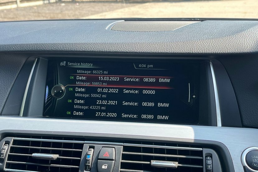 BMW 5 Series 520D M Sport Touring Grey #29