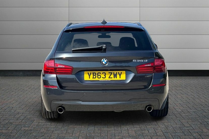 BMW 5 Series 520D M Sport Touring Grey #11