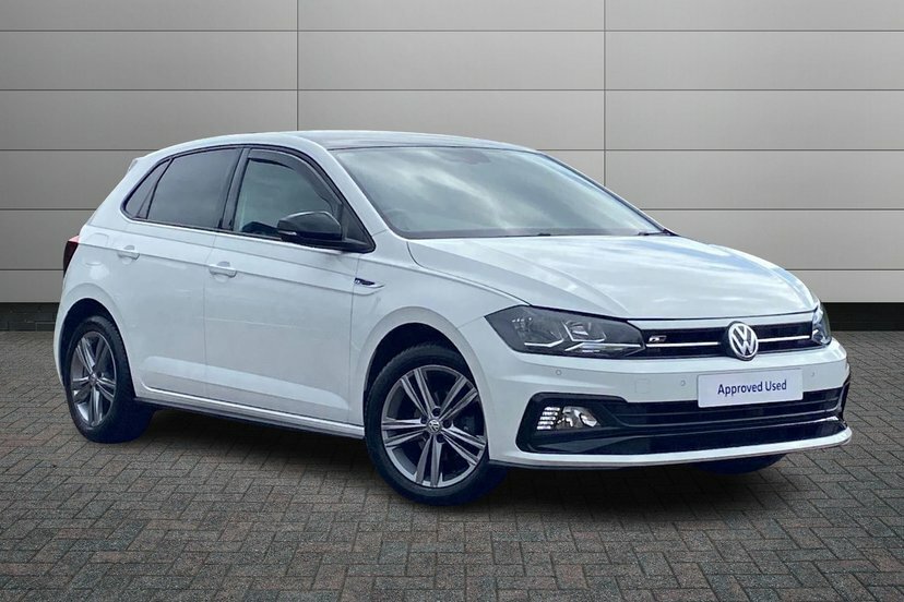 Volkswagen Polo 1.0 Tsi Gpf R-line Hatchback 95 White