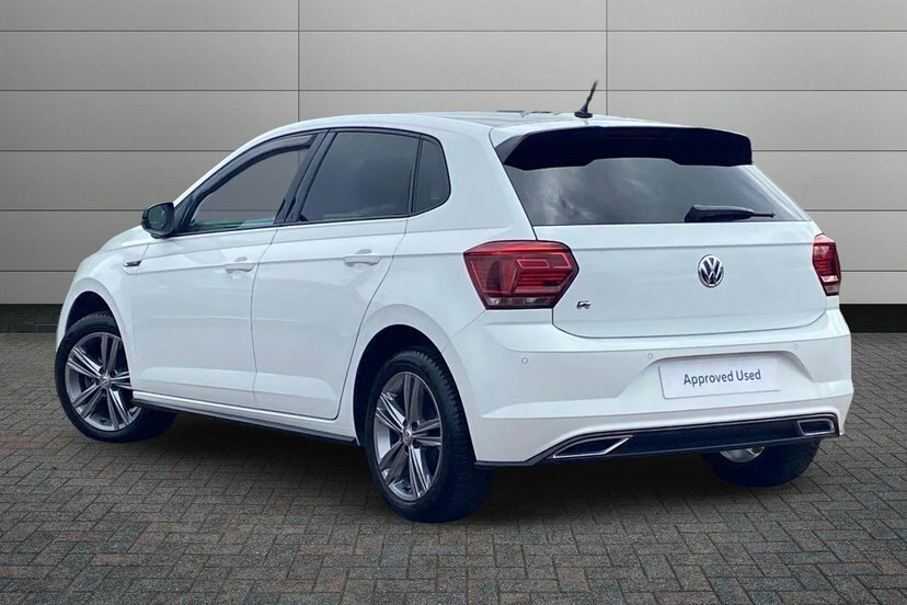 Volkswagen Polo 1.0 Tsi Gpf R-line Hatchback 95 White #3