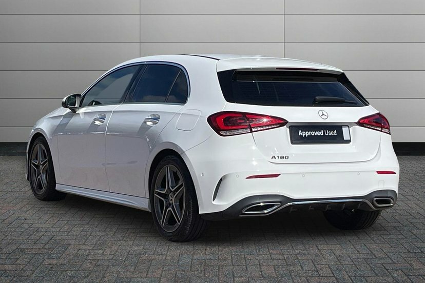 Mercedes-Benz A Class 1.3 A180 Amg Line Premium Hatchback 7 White #2