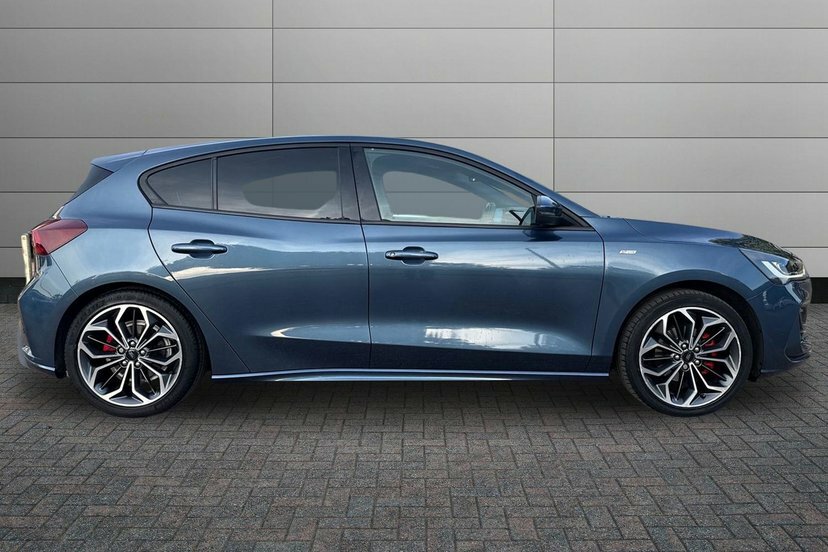 Ford Focus 1.0T Ecoboost Mhev St-line X Hatchback KN73LFG Blue #4