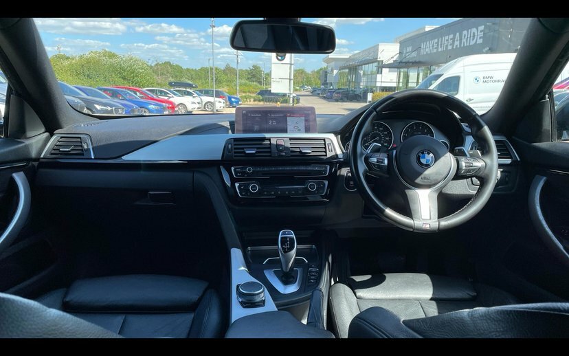 BMW 4 Series Gran Coupe 420I M Sport Gran Coupe Black #4