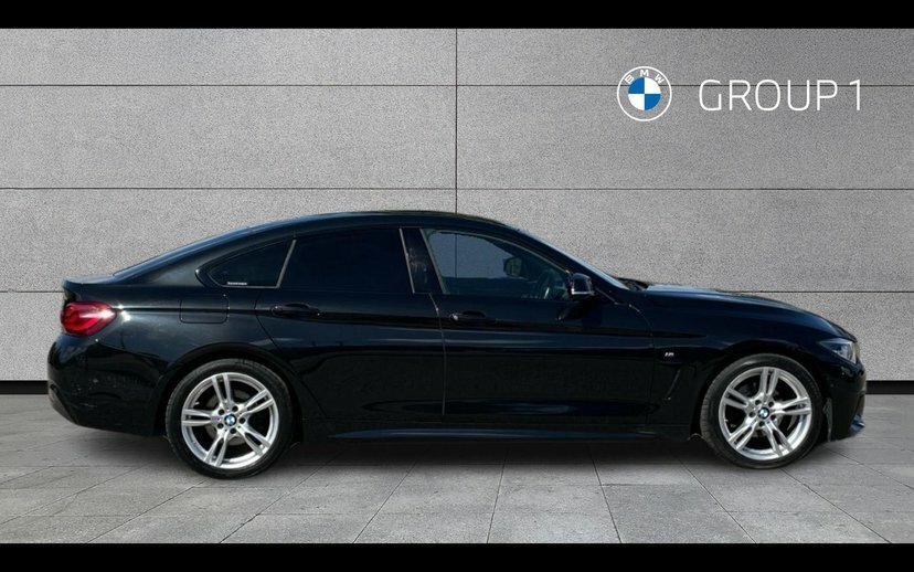 BMW 4 Series Gran Coupe 420I M Sport Gran Coupe Black #3