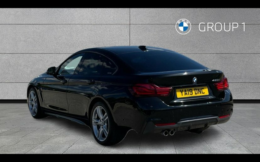 BMW 4 Series Gran Coupe 420I M Sport Gran Coupe Black #2