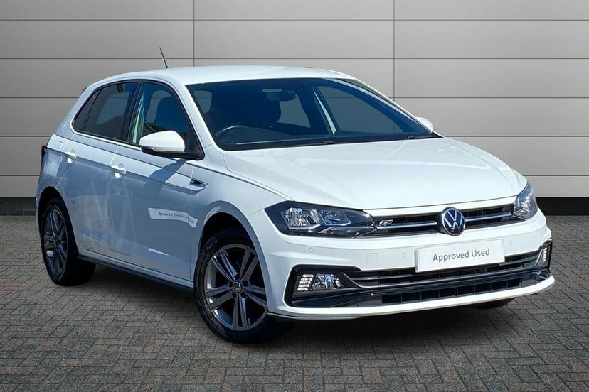 Volkswagen Polo 1.0 Tsi R-line Hatchback Dsg 110 Ps White