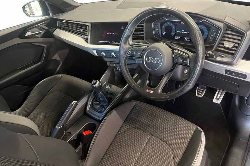 Audi A1 1.0 Tfsi 25 S Line Sportback 95 Black #6
