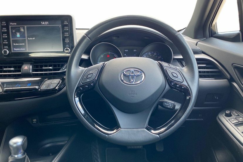 Toyota C-Hr 1.8 Vvt-h Gpf Icon Suv Hybrid Cvt 122 White #6