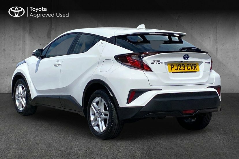 Toyota C-Hr 1.8 Vvt-h Gpf Icon Suv Hybrid Cvt 122 White #4
