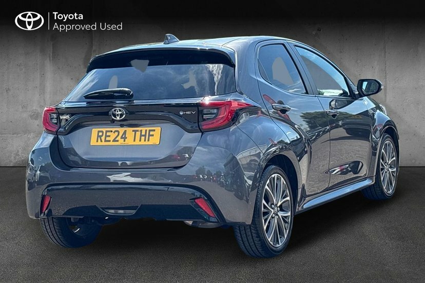 Toyota Yaris 1.5 Vvt-h Excel Hatchback Hybrid E-cvt Grey #2