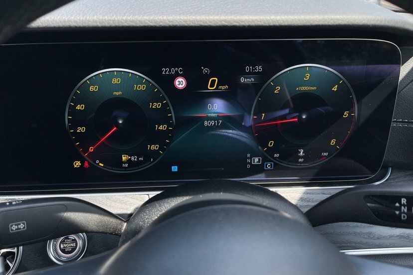 Mercedes-Benz E Class 2.0 E220d Amg Line Premium Coupe G-tr SN21VNL Blue #6