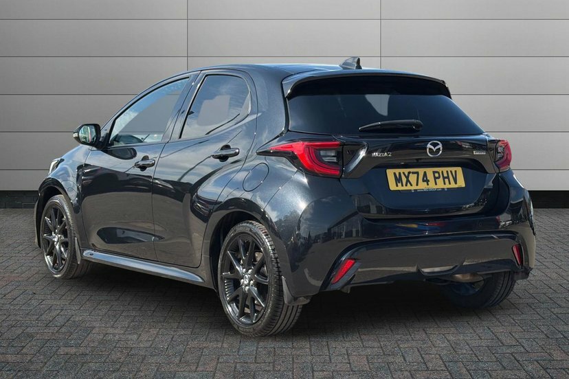 Mazda 2 1.5H Homura Plus Hatchback Hybrid Cvt MX74PHV Black #3