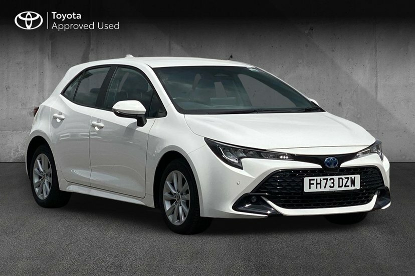 Toyota Corolla 1.8 Vvt-h Icon Hatchback Hybrid Cvt 14 White