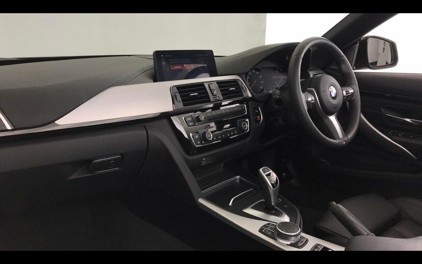 BMW 4 Series 430D M Sport Convertible Black #6
