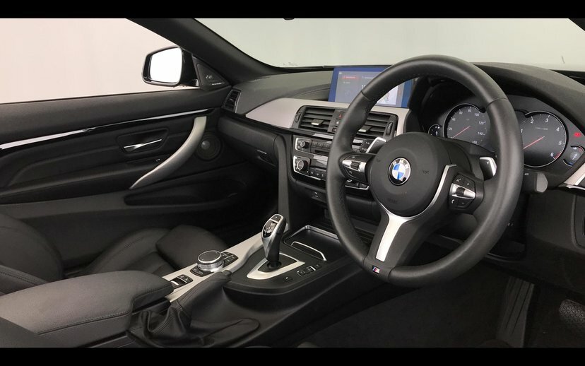 BMW 4 Series 430D M Sport Convertible Black #5