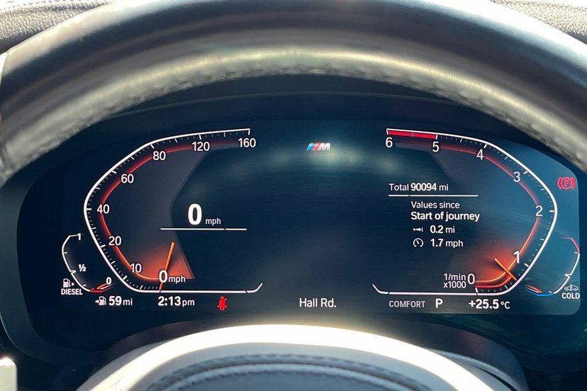 BMW 5 Series 2.0 M Sport Estate Estate Black #22