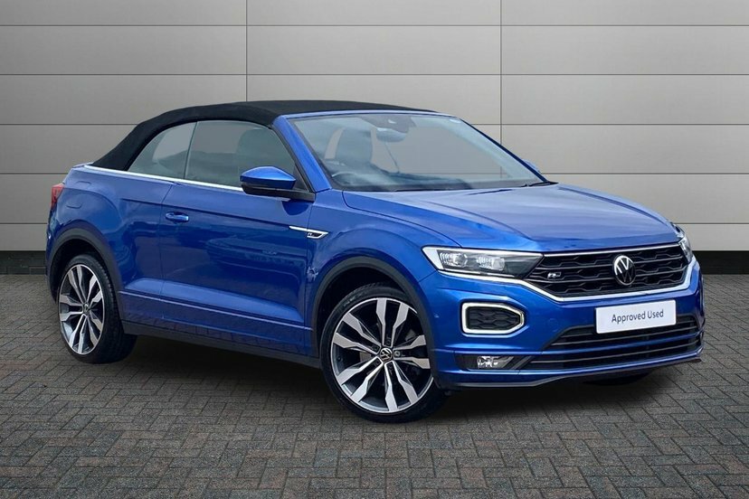Volkswagen T-Roc 1.5 Tsi Evo R-line Cabriolet Dsg 150 P Blue