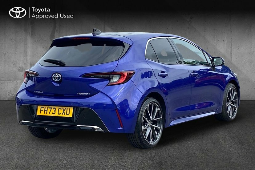 Toyota Corolla 2.0 Vvt-h Excel Hatchback Hybrid Cvt 1 Blue #2