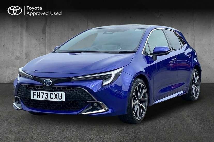 Toyota Corolla 2.0 Vvt-h Excel Hatchback Hybrid Cvt 1 Blue #3